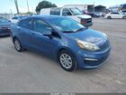 2016 Kia Rio Lx Blue vin: KNADM4A34G6699370
