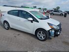 2016 Kia Rio Lx White vin: KNADM4A37G6539130