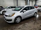 2016 Kia Rio Lx Silver vin: KNADM4A3XG6548646