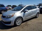 2017 Kia Rio Lx Silver vin: KNADM4A3XH6040713