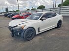 2022 Kia Stinger Gt Line White vin: KNAE35LD1N6102885