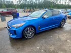 2018 Kia Stinger Gt2 Blue vin: KNAE55LC9J6028708