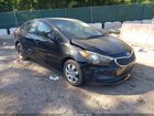 2016 Kia Forte Lx Black vin: KNAFK4A67G5485875