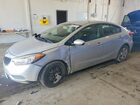 2016 Kia Forte Lx Silver vin: KNAFK4A67G5596524