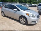 2016 Kia Forte Lx Серебряный vin: KNAFK4A6XG5477401