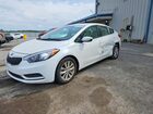 2016 Kia Forte Lx White vin: KNAFX4A63G5480688