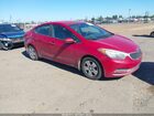 2016 Kia Forte Lx Red vin: KNAFX4A68G5533689
