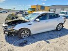 2017 Kia Optima Lx White vin: KNAGT4L3XH5162443