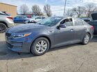 2018 Kia Optima Lx Gray vin: KNAGT4L3XJ5212876