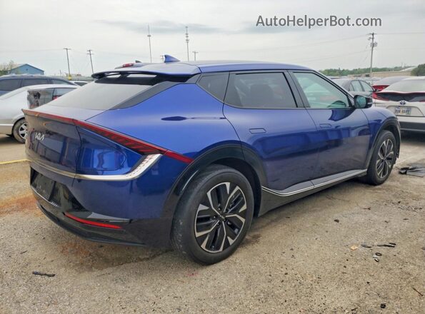 KNDC3DLC8N5066145 2022 KIA EV6 Blue Rear right