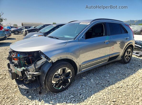 KNDCT3L15P5069192 2023 KIA NIRO Серый Передняя левая четверть