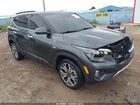 2021 Kia Seltos Sx Turbo Gray vin: KNDETCA2XM7082900