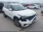 2021 Kia Seltos S White vin: KNDEU2AA2M7108808