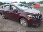 2016 Kia Sedona Lx Темно-бордовый vin: KNDMB5C10G6085815