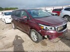 2018 Kia Sedona Lx Burgundy vin: KNDMB5C11J6399934
