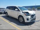 2017 Kia Sedona Lx White vin: KNDMB5C12H6224196