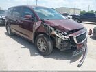 2018 Kia Sedona Lx Burgundy vin: KNDMB5C13J6379183