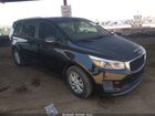 2016 Kia Sedona Lx Black vin: KNDMB5C16G6150554