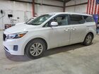 2017 Kia Sedona Lx White vin: KNDMB5C16H6250753