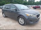 2016 Kia Sedona Lx Gray vin: KNDMB5C17G6204248