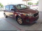 2016 Kia Sedona Lx Бордовый vin: KNDMB5C18G6107107