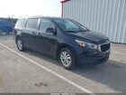 2016 Kia Sedona Lx Black vin: KNDMB5C18G6163273