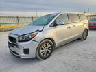 2016 Kia Sedona Lx Silver vin: KNDMB5C18G6212391