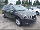 2017 Kia Sedona Lx Gray vin: KNDMB5C18H6318454
