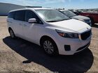 2016 Kia Sedona Lx White vin: KNDMB5C19G6203764