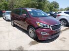 2019 Kia Sedona Lx Burgundy vin: KNDMB5C1XK6548634