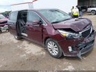 2017 Kia Sedona Ex Burgundy vin: KNDMC5C12H6255641