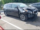 2017 Kia Sedona Sx Gray vin: KNDMC5C12H6325803