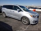2016 Kia Sedona Sx Luxury Silver vin: KNDME5C15G6142601