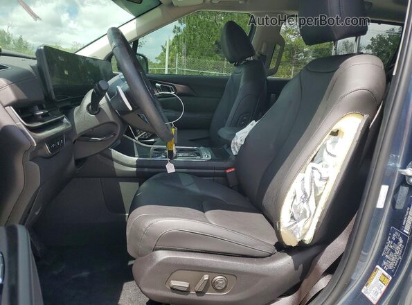 KNDNE5KA7S6065793 2025 KIA CARNIVAL Blue წინა სალონის ხედი