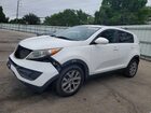 2016 Kia Sportage Lx White vin: KNDPB3AC3G7867963