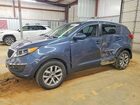 2016 Kia Sportage Lx Blue vin: KNDPB3AC8G7846235