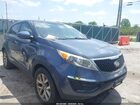 2016 Kia Sportage Lx Серый vin: KNDPB3ACXG7812068