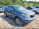 2016 Kia Sportage Lx Navy vin: KNDPB3ACXG7868446
