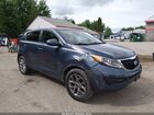 2016 Kia Sportage Lx Blue vin: KNDPBCAC1G7811682