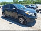 2016 Kia Sportage Lx Black vin: KNDPBCAC1G7857559