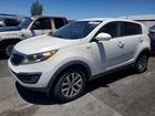 2016 Kia Sportage Lx White vin: KNDPBCAC5G7825293