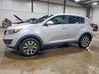 2016 Kia Sportage Lx Silver vin: KNDPBCAC8G7831055