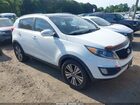 2016 Kia Sportage Ex White vin: KNDPCCAC2G7867627