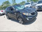 2016 Kia Sportage Ex Gray vin: KNDPCCAC6G7832041