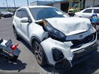 2021 Kia Sportage Lx White vin: KNDPM3AC0M7855436