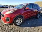 2017 Kia Sportage Lx Maroon vin: KNDPM3AC1H7226807