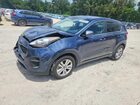 2018 Kia Sportage Lx Blue vin: KNDPM3AC1J7445630