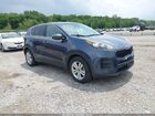 2018 Kia Sportage Lx Blue vin: KNDPM3AC1J7472634