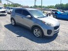 2019 Kia Sportage Lx Silver vin: KNDPM3AC1K7622260