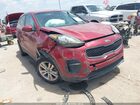2017 Kia Sportage Lx Красный vin: KNDPM3AC3H7050083